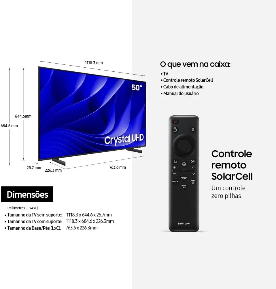 Smart TV Samsung 50' 50DU8000