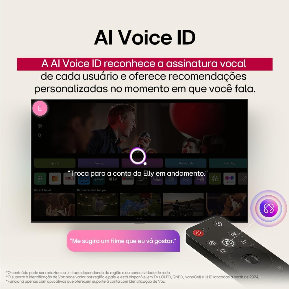 LG 4k 55'' Smart Tv